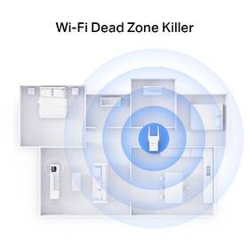 Wi-Fi extender TP-Link RE705X WiFi6 biely

 obrázok produktu 3 z 6
