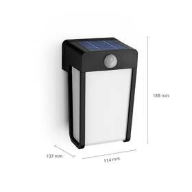 Nástenné svietidlo Philips Shroud čierne

 obrázok produktu 1 z 4