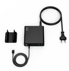 Nabíjačka do siete Cubenest S6D0, 4xUSB-C, 2xUSB-A, PD, GaN, 240 W čierna

 obrázok produktu 7 z 13