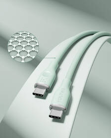 Kábel Voltme Powerlink Moss Series USB-C/USB-C, CTC 3A/60W 1m zelený

 obrázok produktu 1 z 1