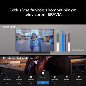 Soundbar Sony HT-A8 Theatre Trio čierny

 obrázok produktu 20 z 23