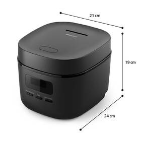 Ryžovar Philips HD3080/80 čierny

 obrázok produktu 2 z 5