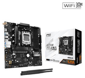Základná doska ASRock A620AM PRO-A WIFI čierna

 obrázok produktu 4 z 4