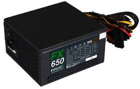 Zdroj Evolveo FX650 650W 80+ Bronze čierny

 obrázok produktu 2 z 3
