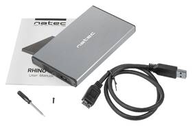 Box na HDD Natec Rhino Go, 2,5" SATA, 3.2 Gen1 sivý

 obrázok produktu 4 z 6