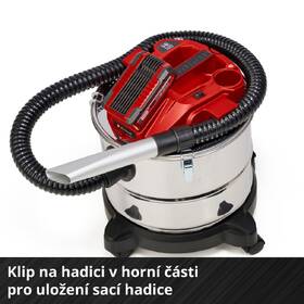 Vysávač na popol Einhell TE-AV 18/15 Li C-Solo (bez batérie) 2351700 nerez

 obrázok produktu 5 z 9