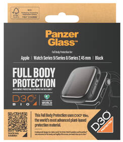 Ochranné puzdro PanzerGlass Full Protection na Apple Watch 7/8/9 (45 mm) čierne

 obrázok produktu 3 z 3