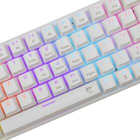Klávesnica White Shark WAKIZASHI 2, Blue Switch, US layout biela

 obrázok produktu 1 z 6