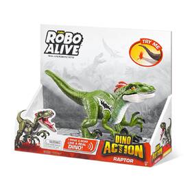 Interaktívne zvieratko ROBO ALIVE Dino Action Raptor 

 obrázok produktu 2 z 5