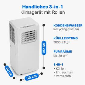 Mobilná klimatizácia Clatronic CL 3844 biela

 obrázok produktu 9 z 10