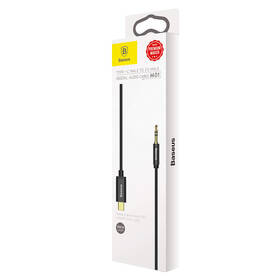 Kábel Baseus Yiven Series USB-C/3,5mm Jack 1,2m čierny

 obrázok produktu 2 z 2