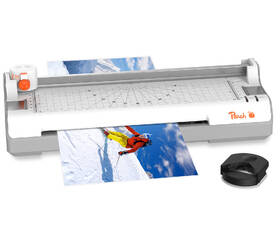 Laminátor Peach PBP350 s hrdzačkou 6v1, A4 biely

 obrázok produktu 1 z 3