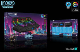 Chladiaca podložka pre NTB Connect IT NEO RGB do 17" čierna

 obrázok produktu 10 z 10