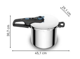 Tlakový hrniec Tefal P2584401, 8 l nerez

 obrázok produktu 2 z 11