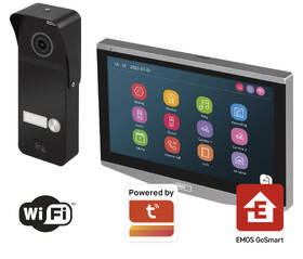 Dverný videotelefón EMOS GoSmart IP-750A, Wi-Fi čierny/strieborný

 obrázok produktu 1 z 13