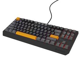 Klávesnica Genesis THOR 230, TKL, RGB, Outemu Red, US layout, čierno-šedá 

 obrázok produktu 1 z 10
