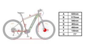 Elektrobicykel GoGEN Campo lite MX 720 29" 19" 2026 strieborné/zelené

 obrázok produktu 22 z 22