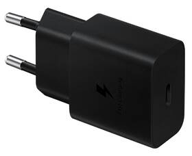 Nabíjačka do siete Samsung USB-C 15W + USB-C kábel čierna

 obrázok produktu 1 z 3
