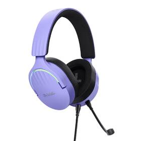 Headset Trust GXT 490P FAYZO, USB fialový

 obrázok produktu 1 z 14