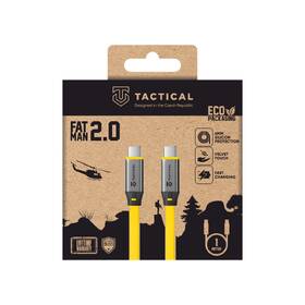 Kábel Tactical Fat Man 2.0 USB-C/USB-C 1m žltý

 obrázok produktu 3 z 3