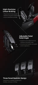 Volant PXN V10 PRO Bundle, Direct Drive, PC, PS4, Xbox One/X/S series čierny

 obrázok produktu 7 z 13
