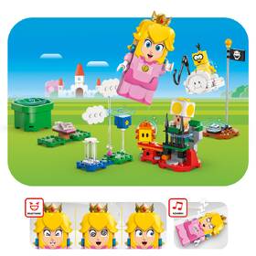 Stavebnica LEGO® Super Mario™ 71441 Dobrodružstvá s interaktívnou Peach™ 

 obrázok produktu 6 z 8
