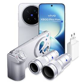 Mobilný telefón vivo X500 Pro Max 5G 12 GB / 1 TB - Professional Creator Kit sivý

 obrázok produktu 2 z 14