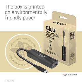 Redukcia Club3D USB-C/HDMI 8K60Hz/4K120Hz 

 obrázok produktu 9 z 9