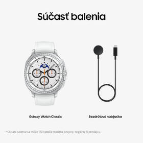 Inteligentné hodinky Samsung Galaxy Watch8 Classic 46 mm biele

 obrázok produktu 13 z 19