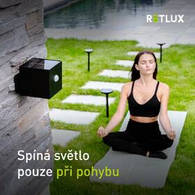 Svietidlo vonkajšie RETLUX solárny LED CW čierne

 obrázok produktu 2 z 9
