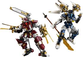 Stavebnica LEGO® NINJAGO® 71870 Dvojica titánskych robotov 

 obrázok produktu 1 z 8