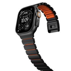 Remienok NOMAD Stratos Titanium FKM na Apple Watch 45/46/49 mm čierny/oranžový

 obrázok produktu 8 z 12