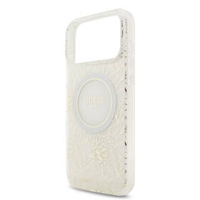 Kryt na mobil Guess IML Flowers Allover Strap MagSafe na Apple iPhone 17 Pro Max biely

 obrázok produktu 4 z 7