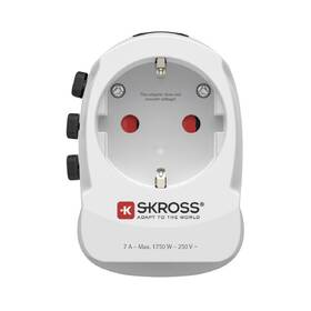 Cestovný adaptér Hama Pro Light AC 30PD, 3-pól, USB-A/USB-C 30 W biely

 obrázok produktu 3 z 4