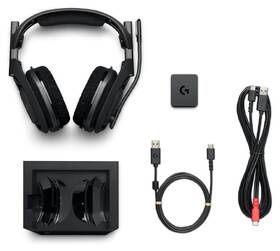 Headset Logitech G Astro A50 X Lightspeed Wireless + Base Station čierny

 obrázok produktu 11 z 23