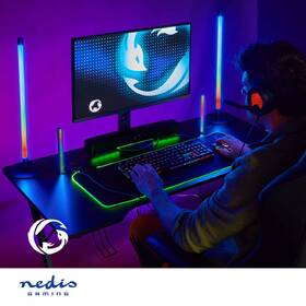 LED svetlo Nedis RGB, herní, 2ks čierne

 obrázok produktu 6 z 12