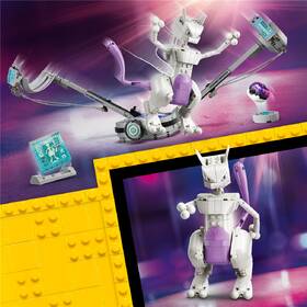 Stavebnica LEGO® Pokémon™ 72163 SMART Play™: Mewtwo – útek z laboratória 

 obrázok produktu 4 z 9
