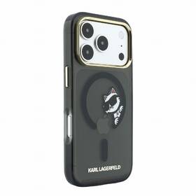 Kryt na mobil Karl Lagerfeld IML Choupette Peekaboo Magsafe na Apple iPhone 18 Pro čierny

 obrázok produktu 4 z 6