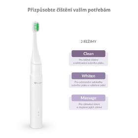Zubná kefka TrueLife SonicBrush T100 biela

 obrázok produktu 3 z 11