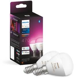 Inteligentná žiarovka Philips Bluetooth, 5,1W, E14, White and Color Ambiance, 2ks 

 obrázok produktu 3 z 4