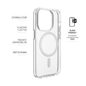 Kryt na mobil FIXED MagPure s podporou MagSafe na Apple iPhone 14 Pro priehľadný

 obrázok produktu 1 z 1