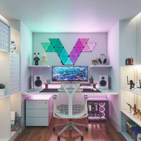 LED svetlo Nanoleaf Shapes Ultra Black Triangles Expansion Pack 3 ks 

 obrázok produktu 3 z 6
