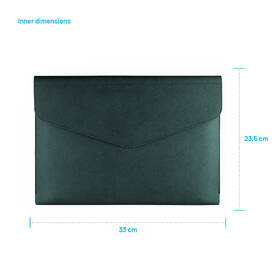 Puzdro na notebook FIXED Siena do 13" zelené

 obrázok produktu 6 z 11