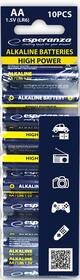 Batéria alkalická Esperanza EZB112 LR06 AA (10 ks) 

 obrázok produktu 3 z 3