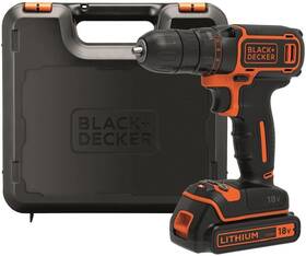 Aku vŕtačka Black+Decker BDCDC18K-QW 

 obrázok produktu 1 z 1
