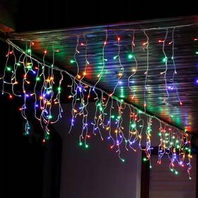 Vianočné osvetlenie ColorWay vnútorné, 100 LED, 3× 0,6m, IP20, USB, viacfarebné 

 obrázok produktu 4 z 10