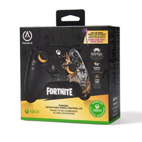 Gamepad PowerA Advantage Wired Controller - Xbox Series X|S - Fortnite Midas čierny

 obrázok produktu 10 z 10