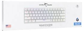 Klávesnica White Shark WAKIZASHI 2, Blue Switch, US layout biela

 obrázok produktu 6 z 6
