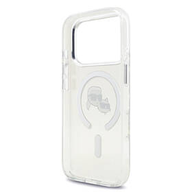 Kryt na mobil Karl Lagerfeld IML K&CH Heads Metal Frame MagSafe na Apple iPhone 17 Pro priehľadný

 obrázok produktu 6 z 7