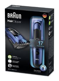 Zastrihávač vlasov Braun HC 5030 modrý

 obrázok produktu 4 z 6